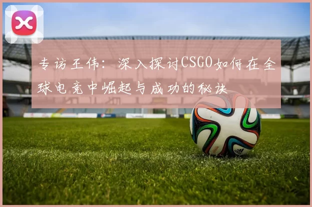 专访王伟：深入探讨CSGO如何在全球电竞中崛起与成功的秘诀