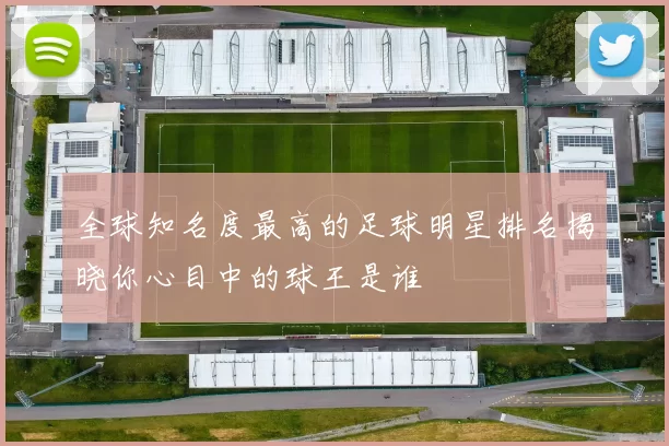 全球知名度最高的足球明星排名揭晓你心目中的球王是谁